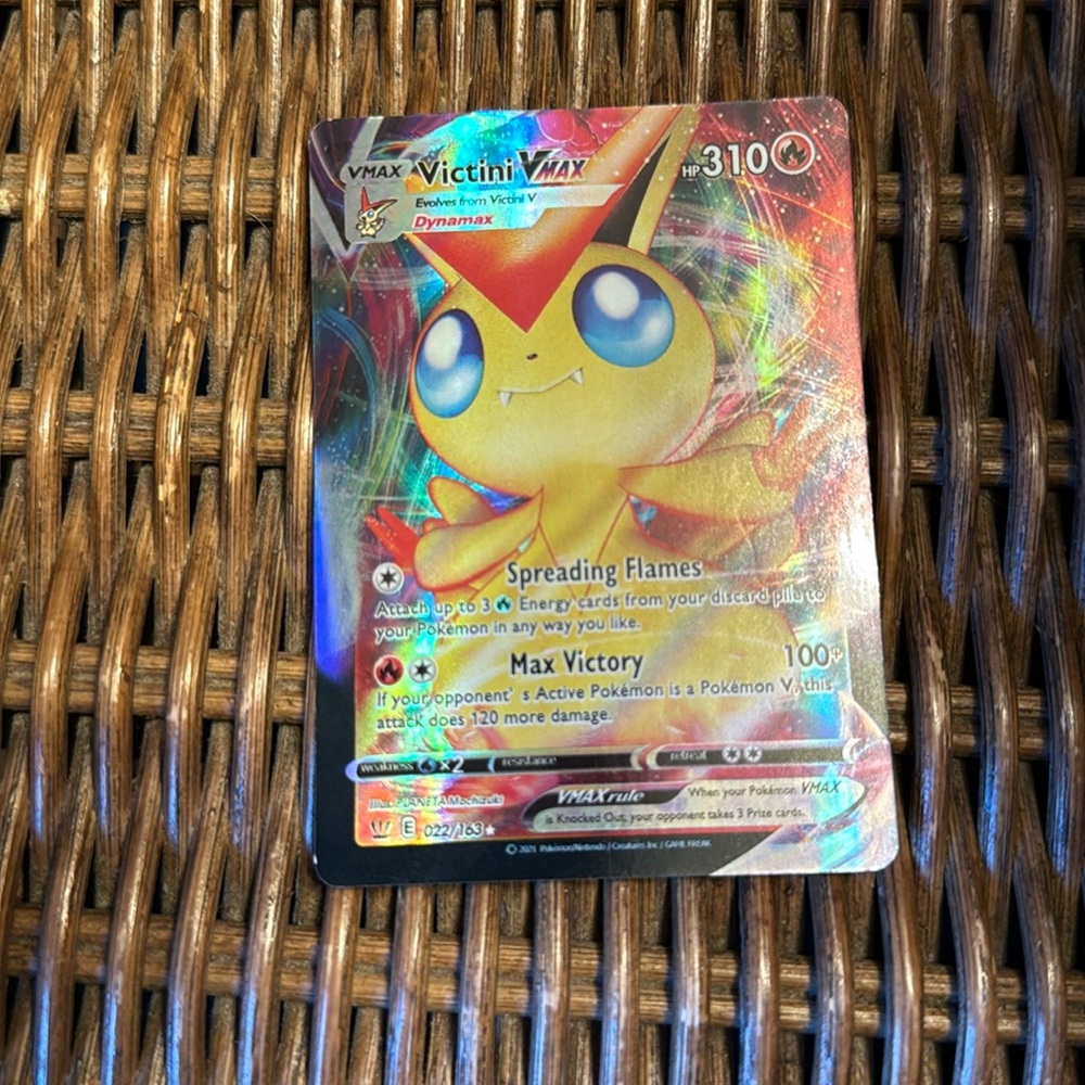 Victini VMAX - 022/163 Battle Styles (Pokemon) Full Art Ultra Rare